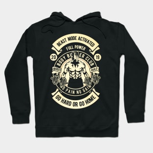 Beast Mode Activated body builder Hoodie